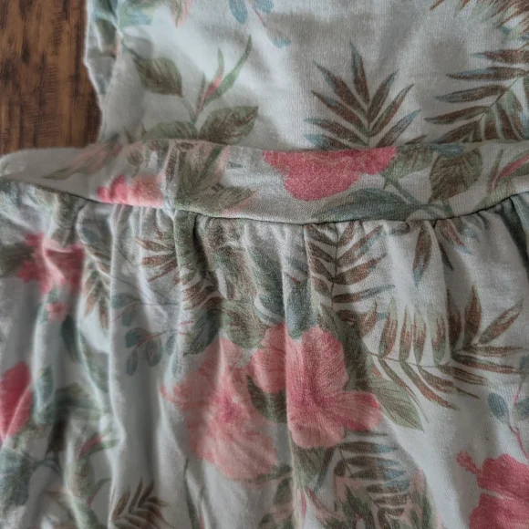 💥3/$24 Angel Dear Bamboo Tropical Print Ruffle Bummy Set - Picture 2 of 4